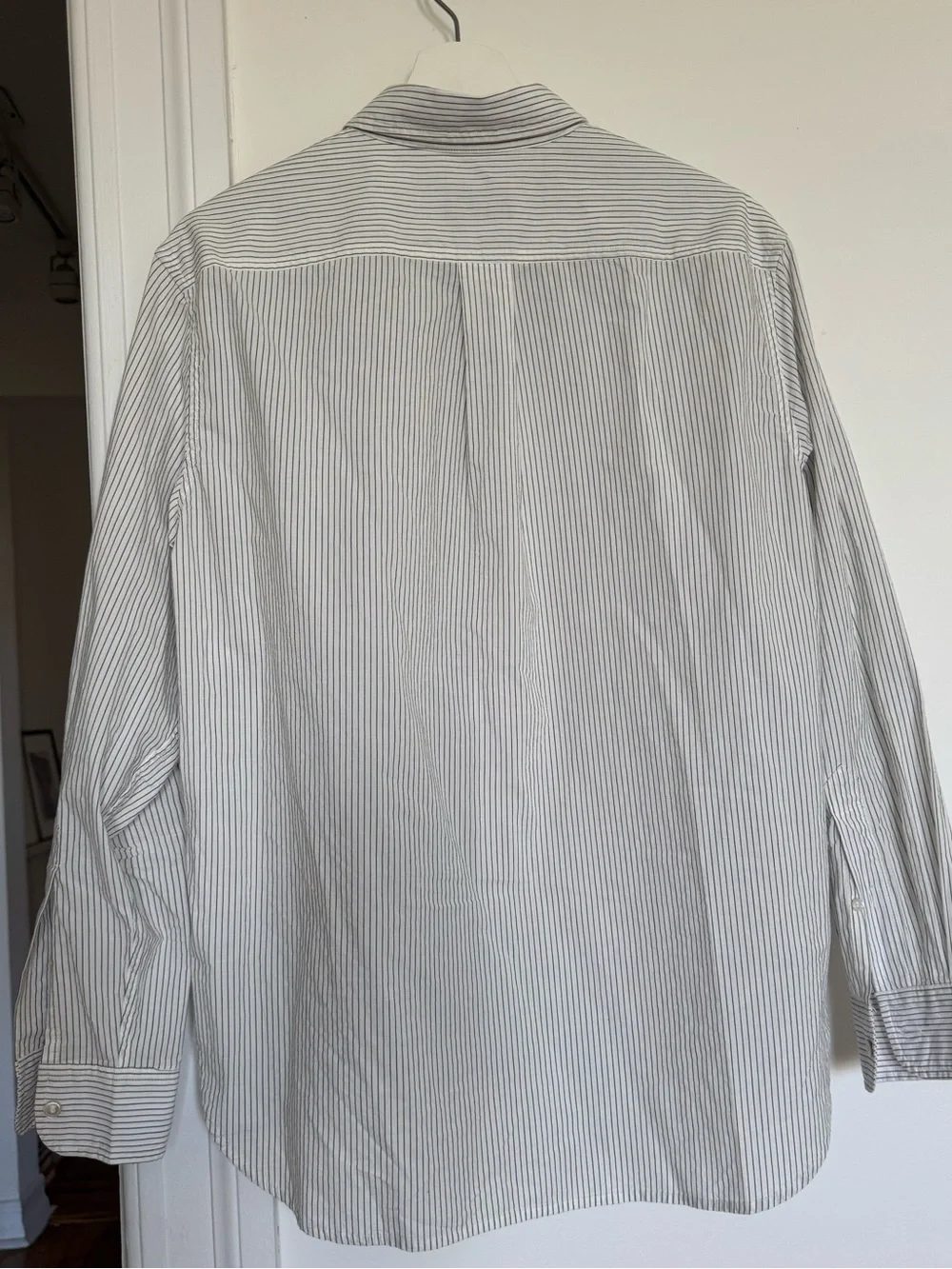 Buck Mason Striped Button-Down Shirt - Picture 6 of 7